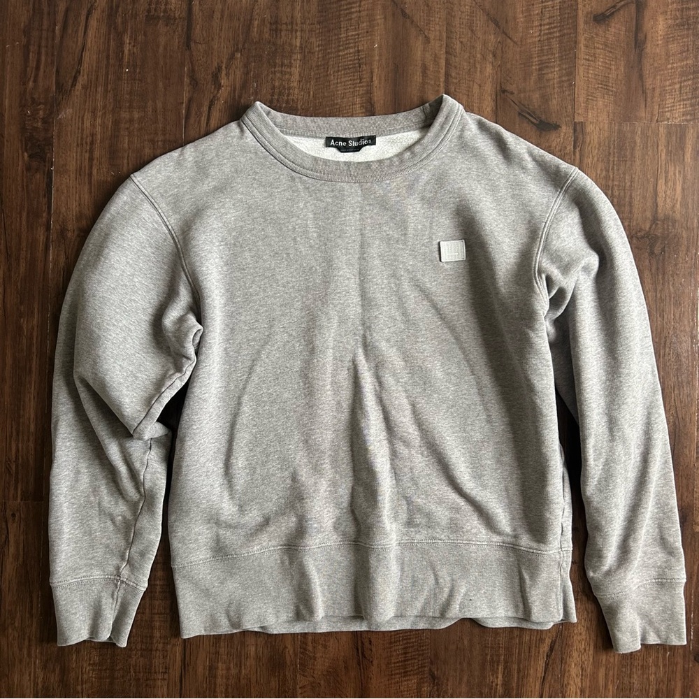 Acne Studios Heather Gray Sweatshirt